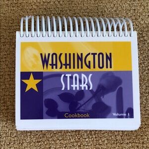 Washington Stars Cookbook volume 1